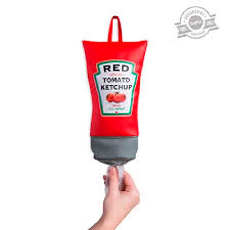 Dispensador bosses de pl&agrave;stic Balvi Ketchup 29,5x16,5cm