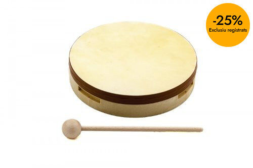 Pandero i ma&ccedil;a 20 cm