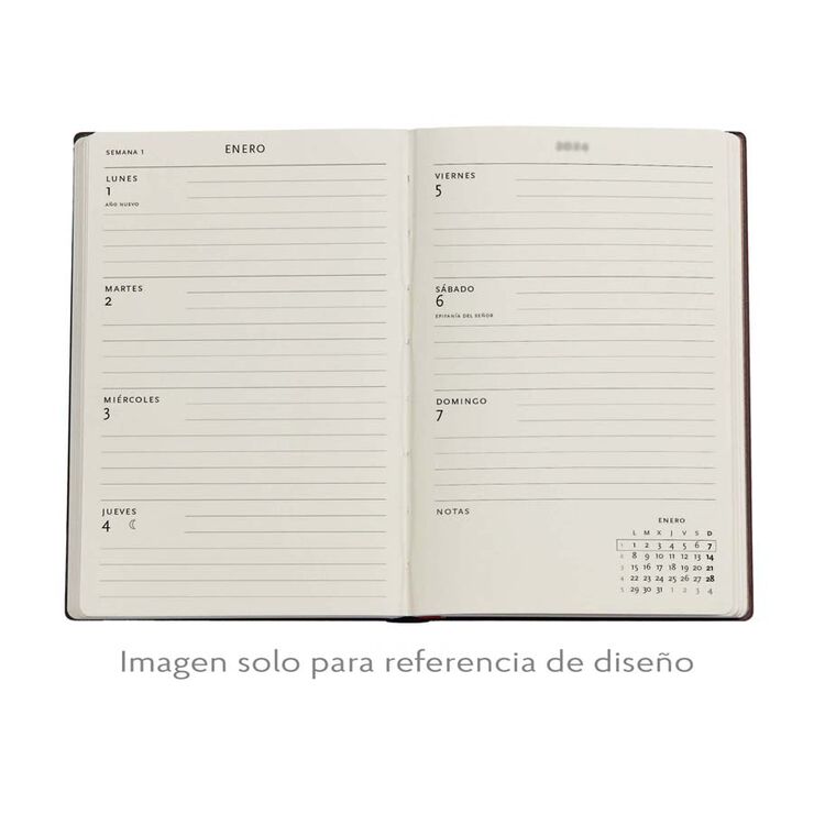 Agenda escolar Paperblanks Mini apaisada sem/vista 2025-26 Jubileo de Diamante