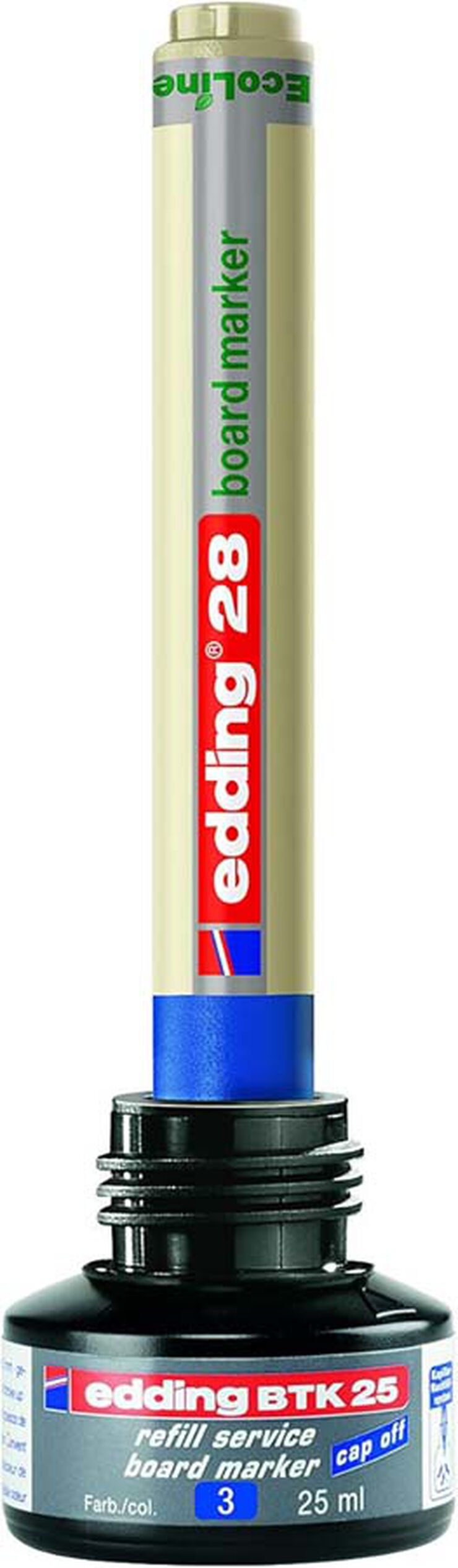 Rotuladores pizarra Edding Ecoline 28 verde 10u