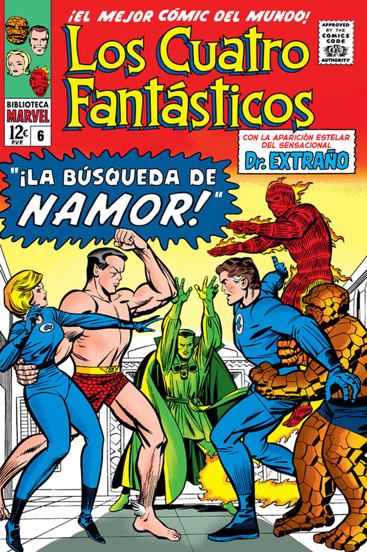 Biblioteca Marvel 19. Los 4 Fantásticos 6. 1964