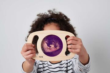 Panell d'observació Glitter TickIT Violeta