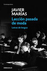 Lección pasada de moda Lección pasada de moda