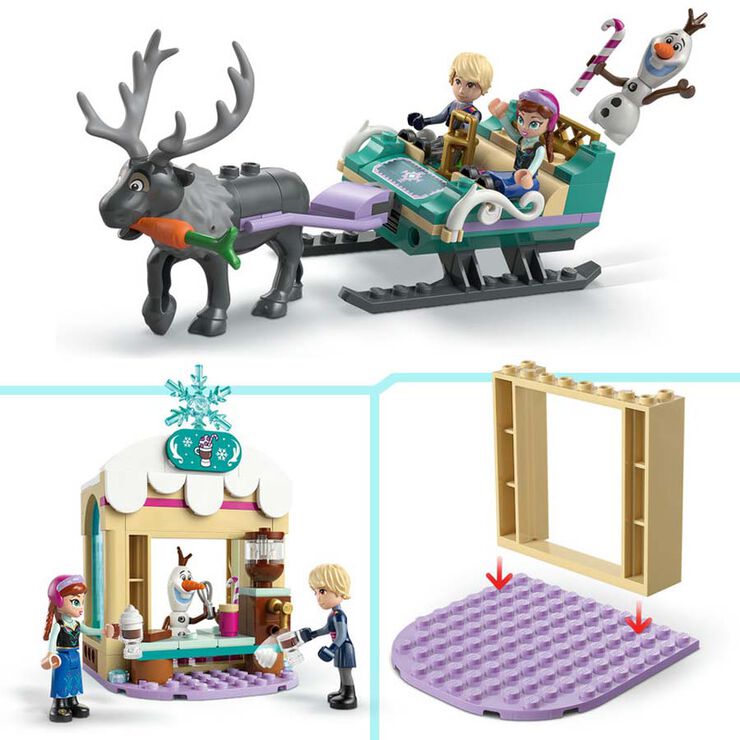 LEGO® Disney Princess Aventura en Trineo de Anna 43256