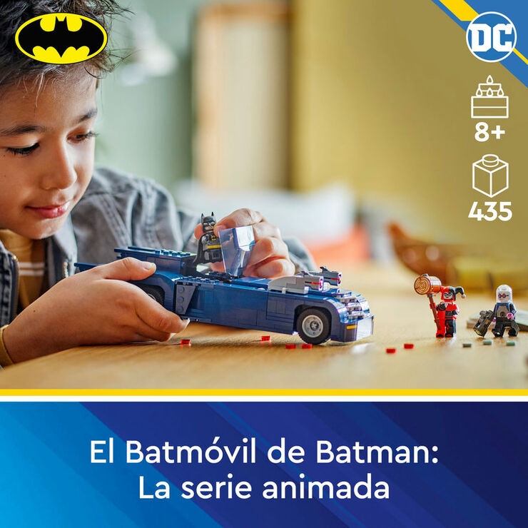 LEGO® Super Heroes Batman™ con Batmóvil vs. Harley Quinn™ y Mr. Freeze™