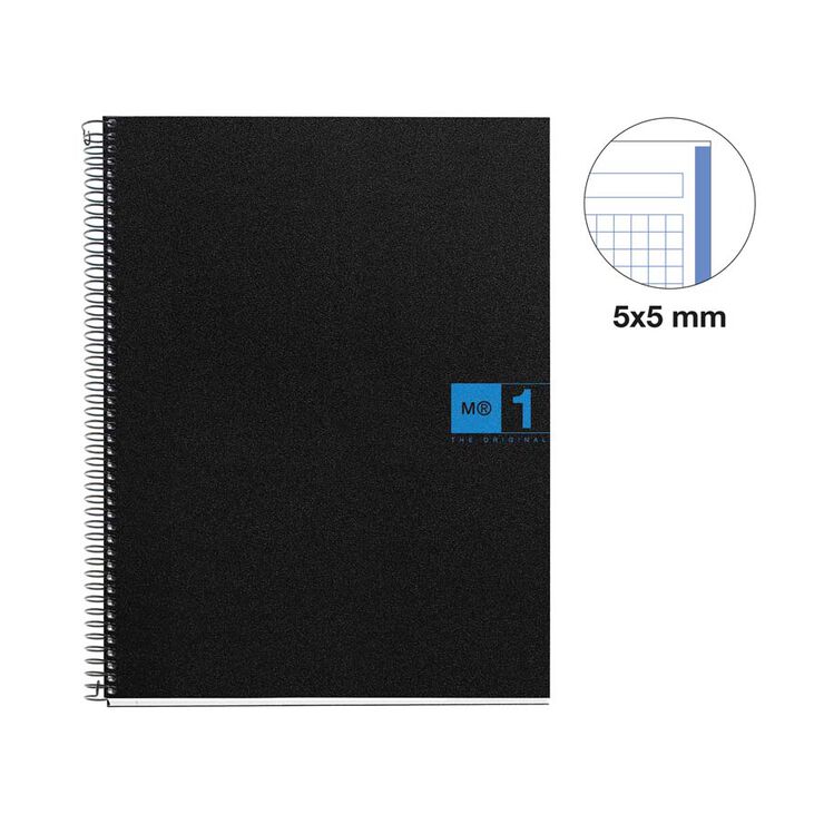 Notebook 1 Miquelrius A4 80 fulls 5x5 blau