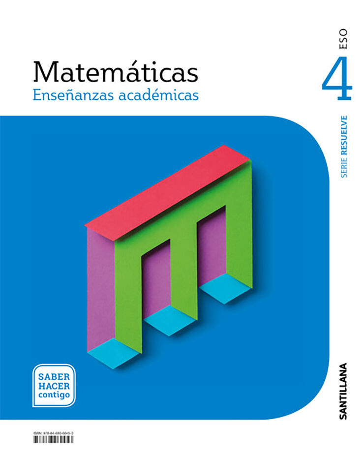Matemáticas-Acad/Shc/21 S4 Santillana Text 9788468060453