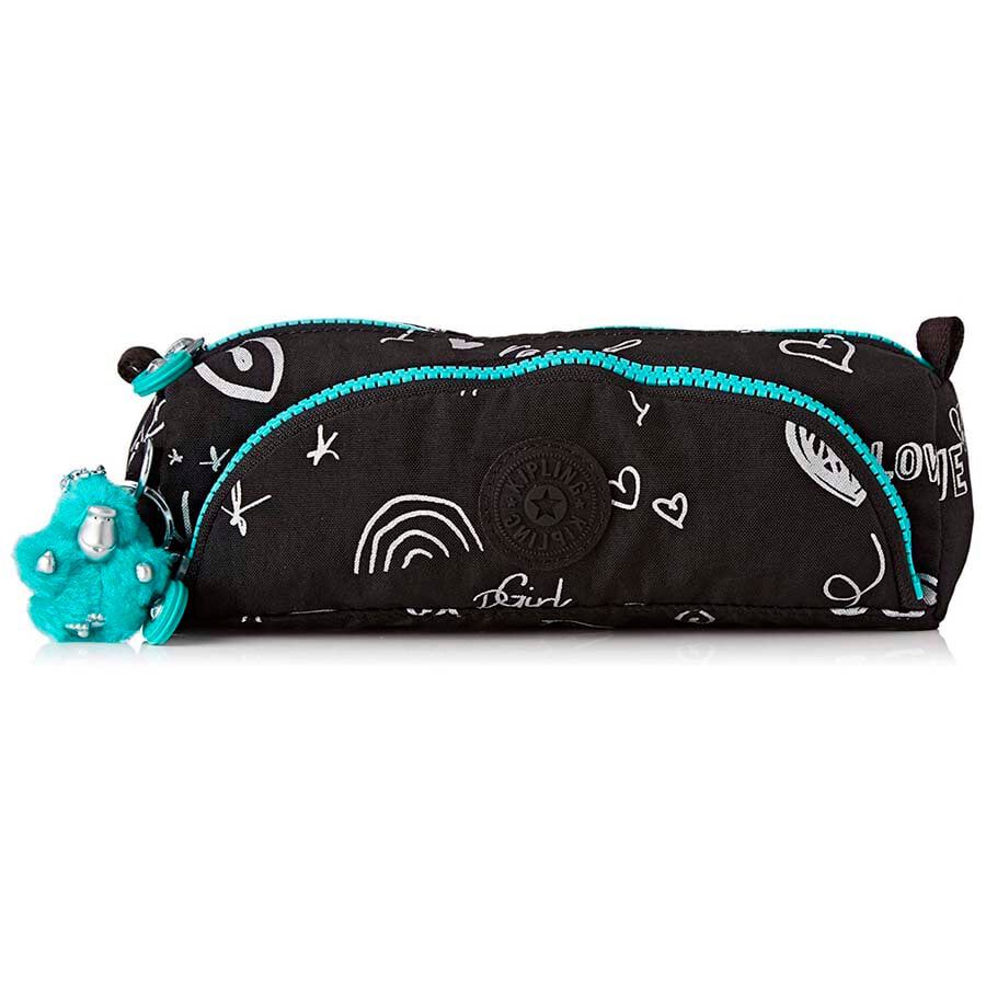Estuche Kipling Cute plata/verde