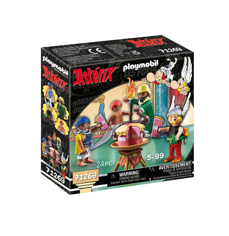 Playmobil Astérix Paletabis y tarta envenenada 71269
