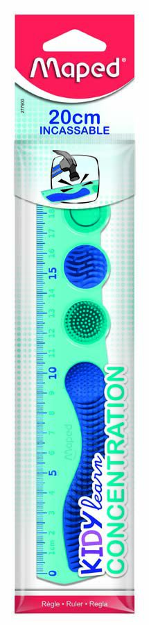 Regle Maped Kidy Learn Concentraci&oacute; 20cm
