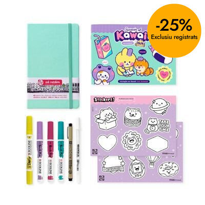 Set d'iniciaci&oacute; al dibuix Kawaii Talens