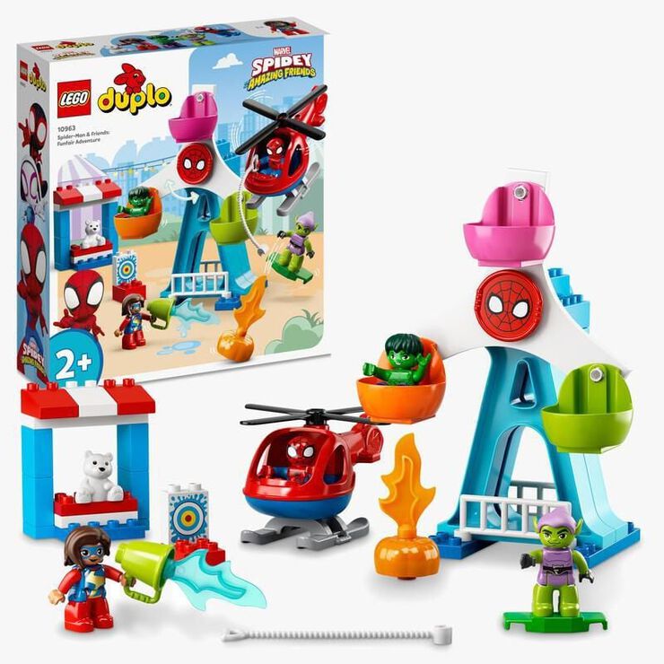 LEGO&reg; DUPLO Spider-Man i els seus Amics: Aventura a la Fira 10963
