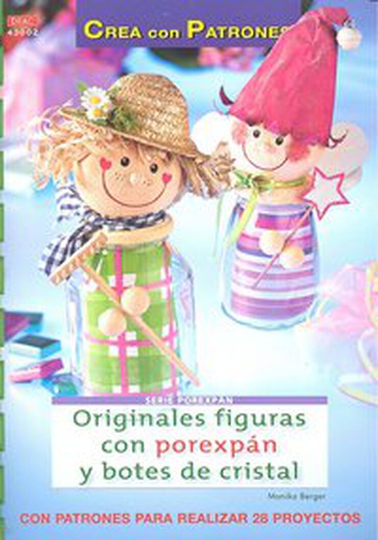Originales figuras con porexpan y botes