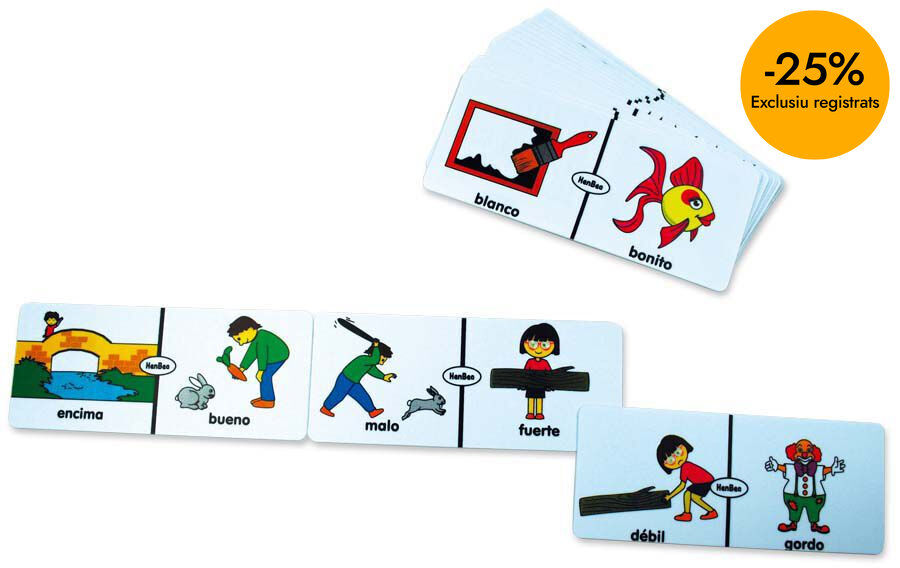 Domin&oacute; opuestos