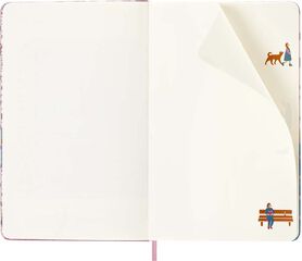 Libreta Moleskine Salkura L Blanco Liso