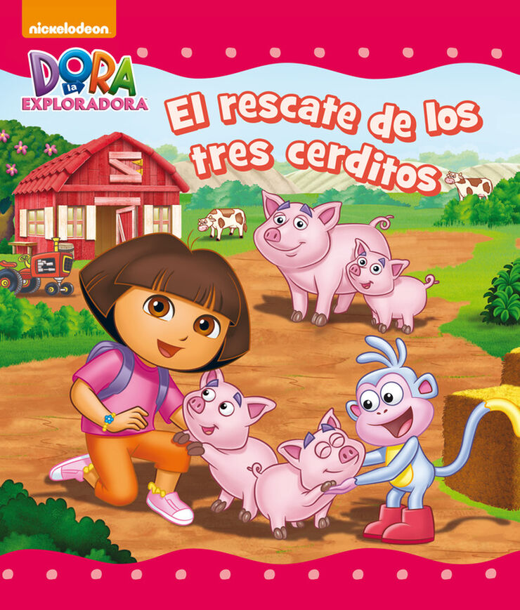 El rescate de los tres cerditos (Un cuento de Dora la exploradora)