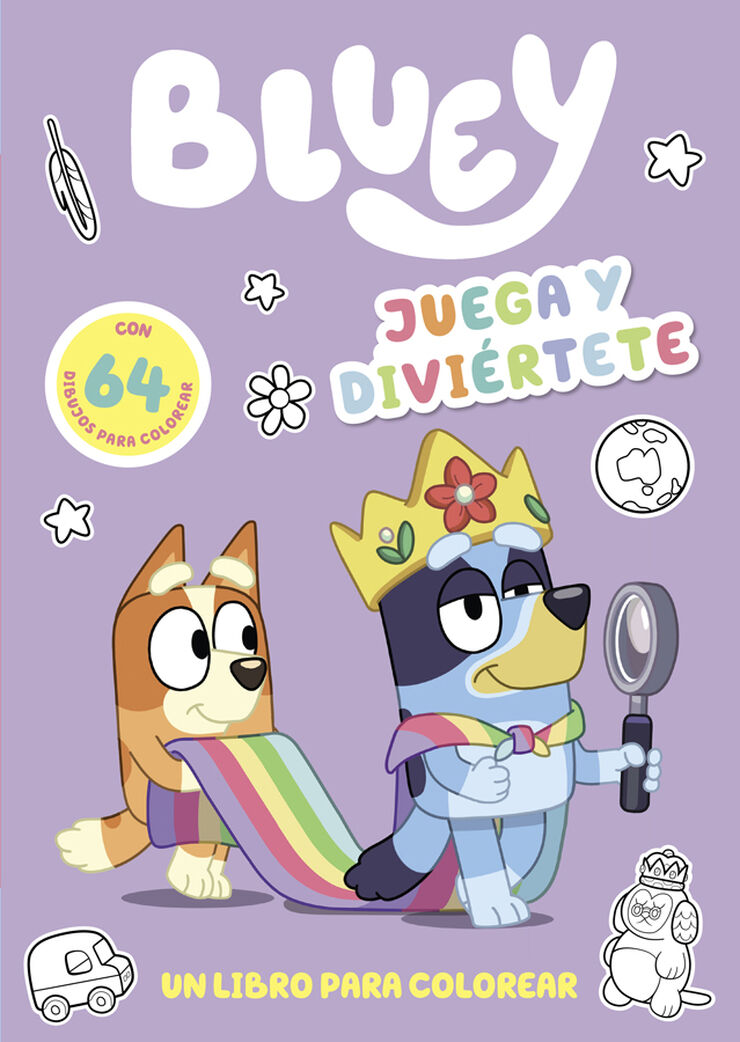 Bluey - Juega y diviértete. Un libro para colorear (edición en español)