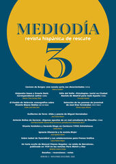 Mediod&iacute;a. Revista hisp&aacute;nica de rescate. 3