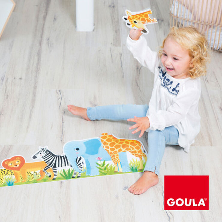 Puzle XXL Goula Selva decreixent 16 peces