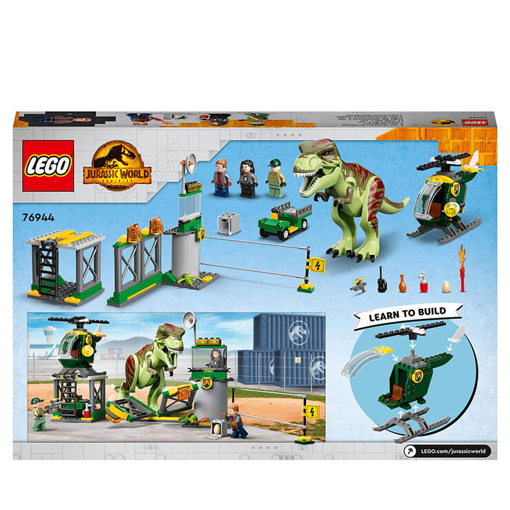 LEGO® Jurassic World Fuga del dinosaure T. Rex 76944