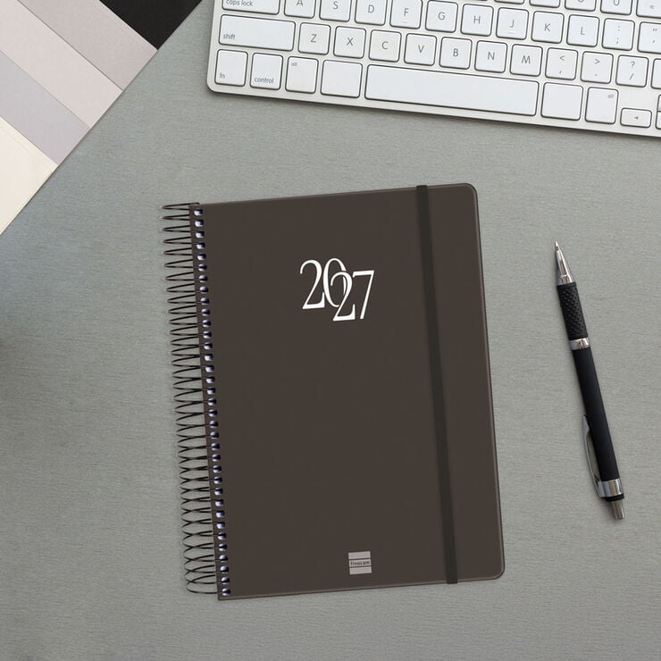 Agenda Finocam My Dia P&agrave;gina 2027 Castell&agrave; Negre