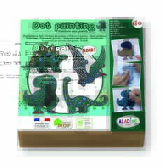 Kit Aladine Pinta con Puntos Dinos