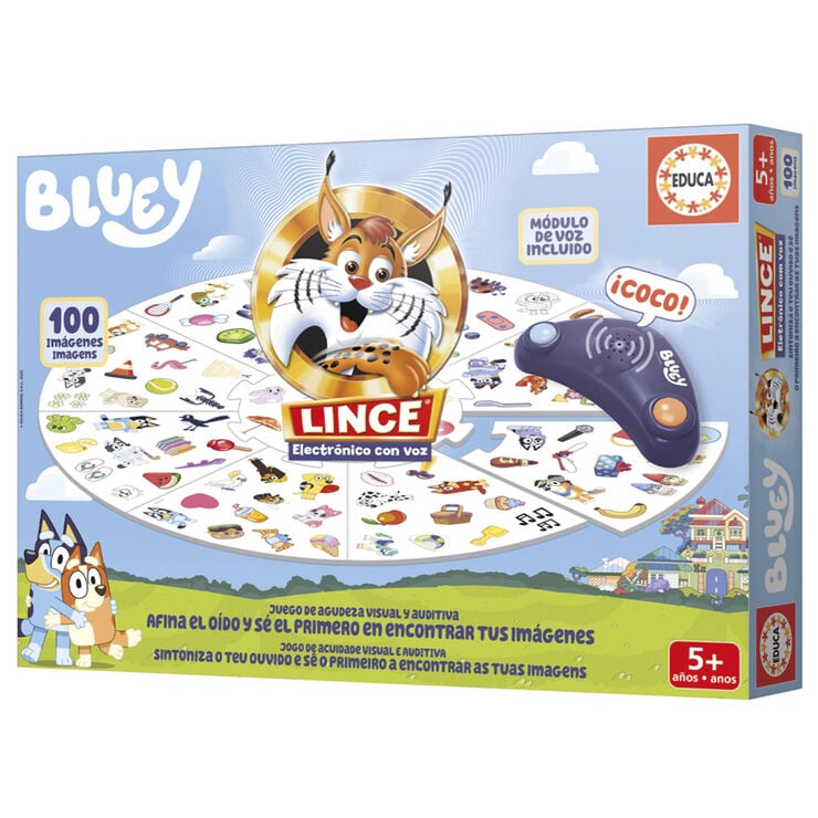 Lince Bluey electr&oacute;nico