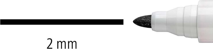 Retolador Pissarra blanca Staedtler Lumocolor 351 negre