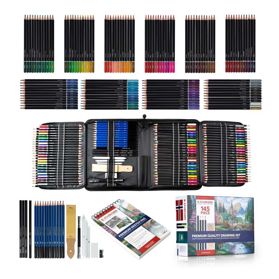Set de Dibujo Starkson 145 piezas