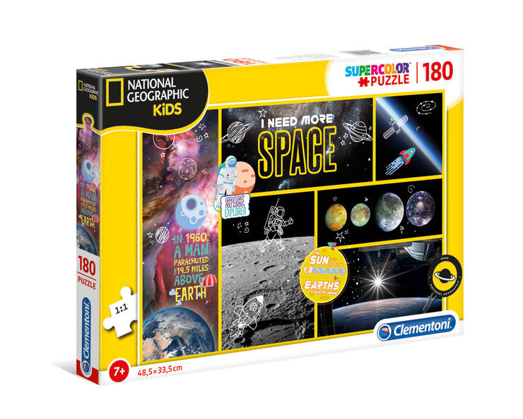 Puzle 180 piezas National Geographic I need more space