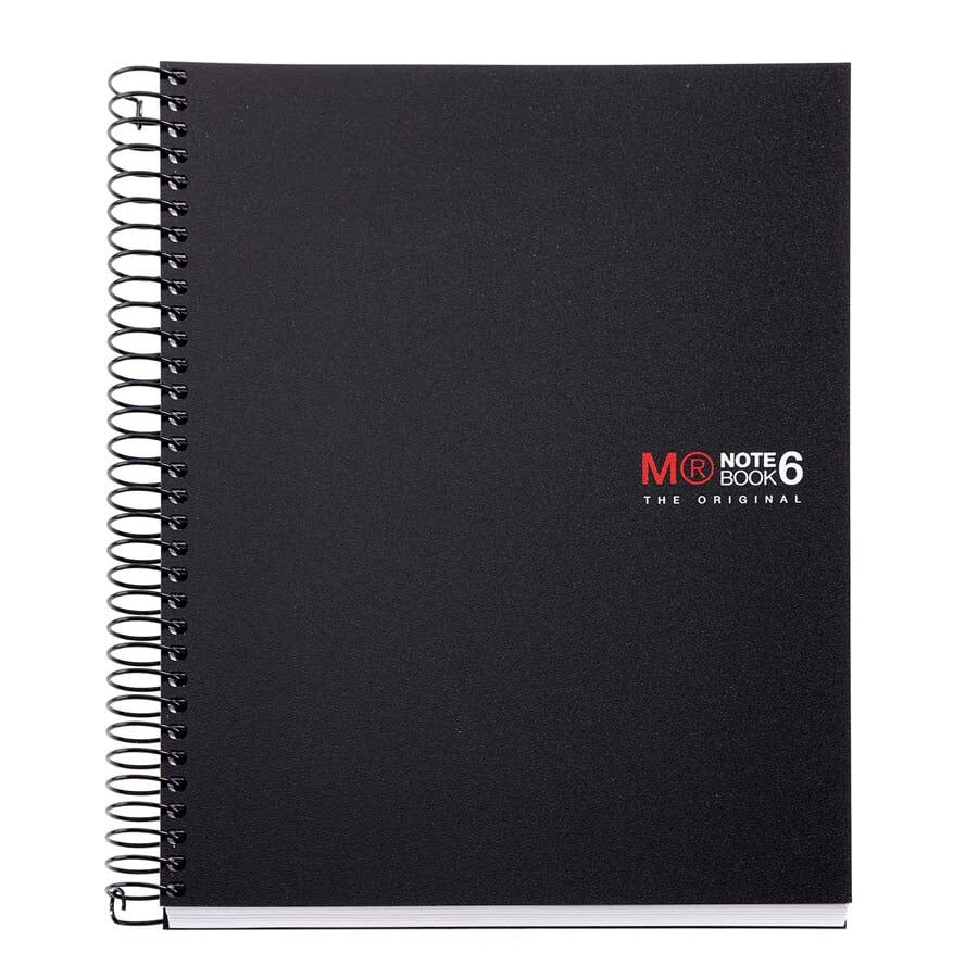 Notebook 6 Miquelrius A5 150 hojas 5x5 negro