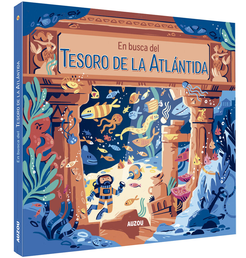 En busca del tesoro de la Atl&aacute;ntida. Libro juego