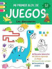 Mi primer bloc de juegos: Los dinosaurios