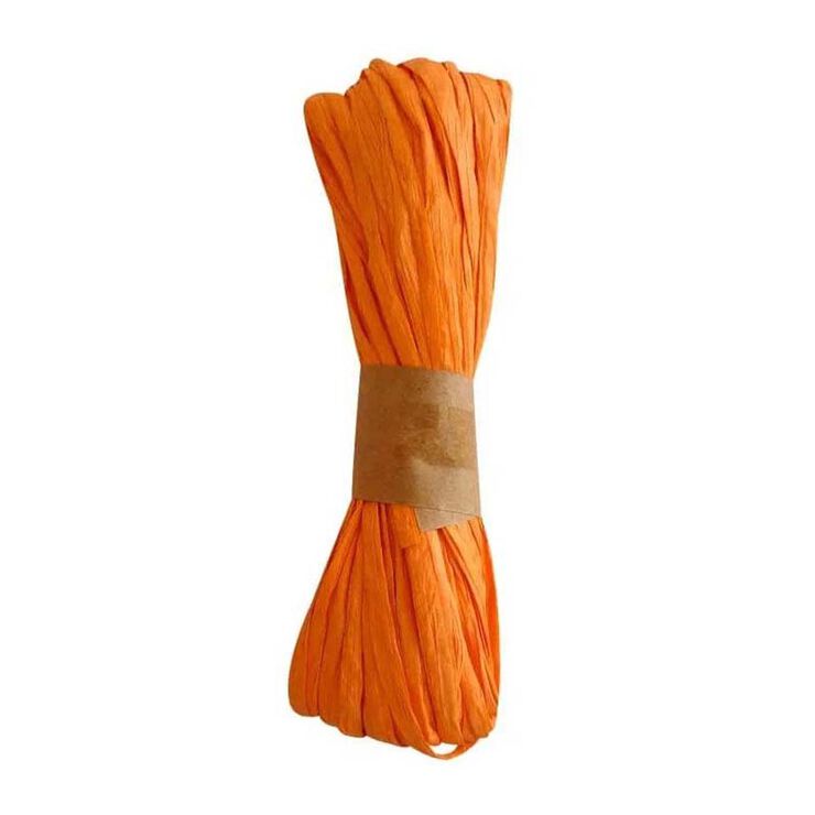 Ràfia Natural Ursus 50g taronja