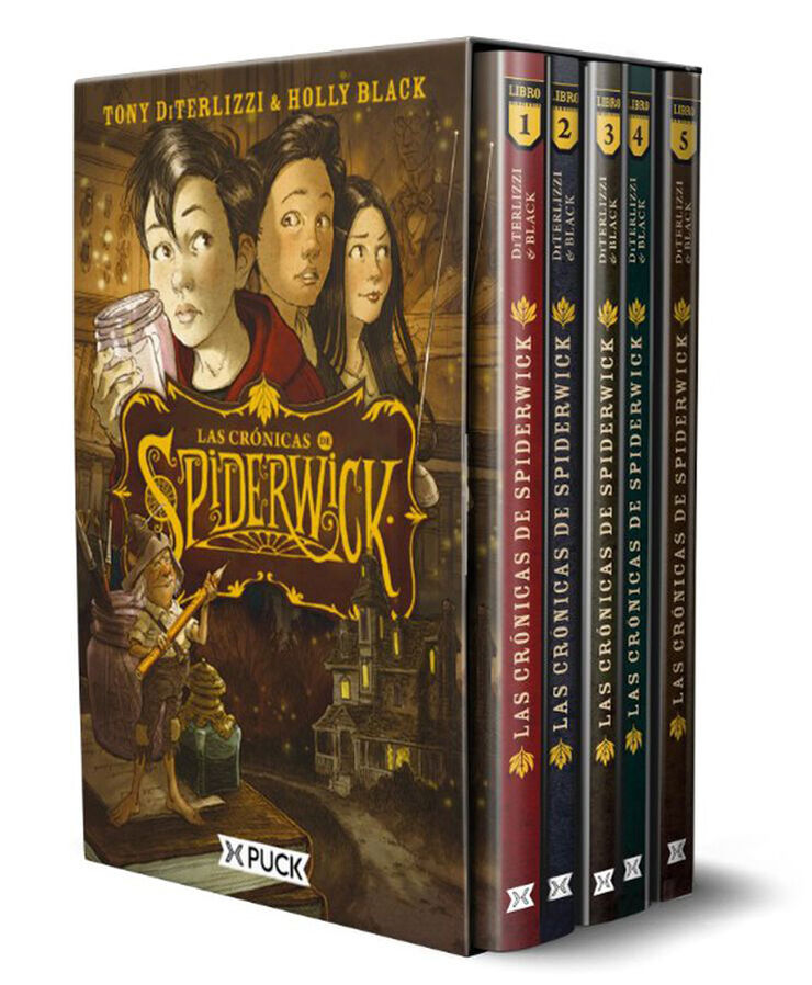 Estuche saga Spiderwick