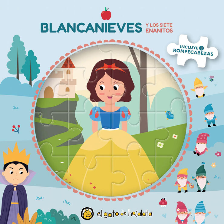 Blancanieves (Libro + 3 puzles)