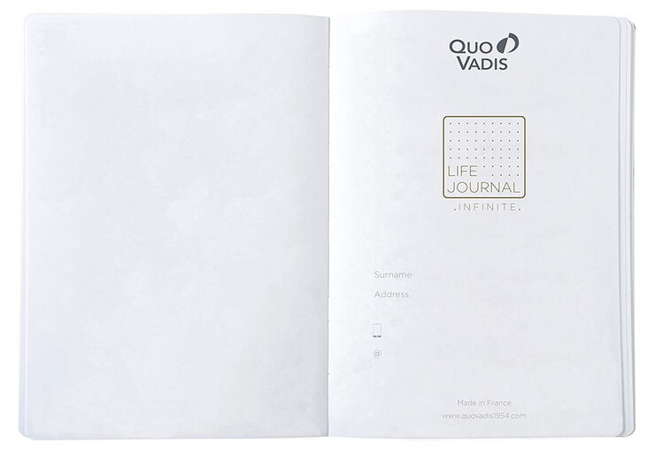 Diari Agenda Journal Infinite A5 Quo Vadis Lila