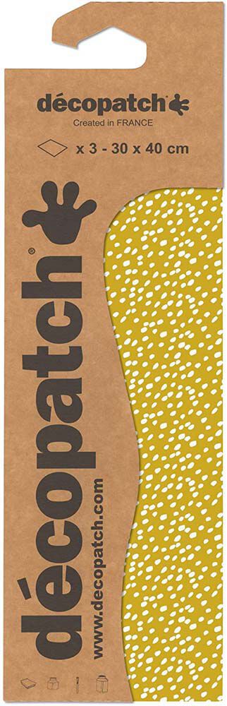 Papel D&eacute;copatch Texture 863 30x40cm 3 hojas