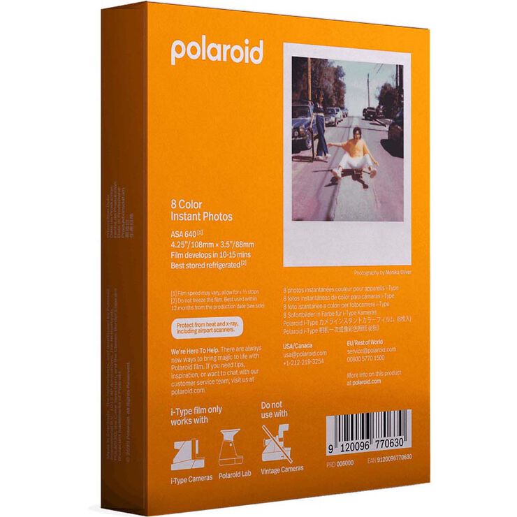 Película Polaroid I-Type color