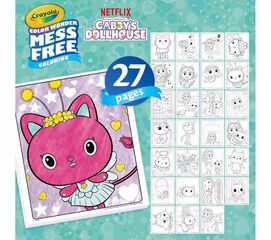 Mess Free Pinta sin manchas Gabby's Dollhouse