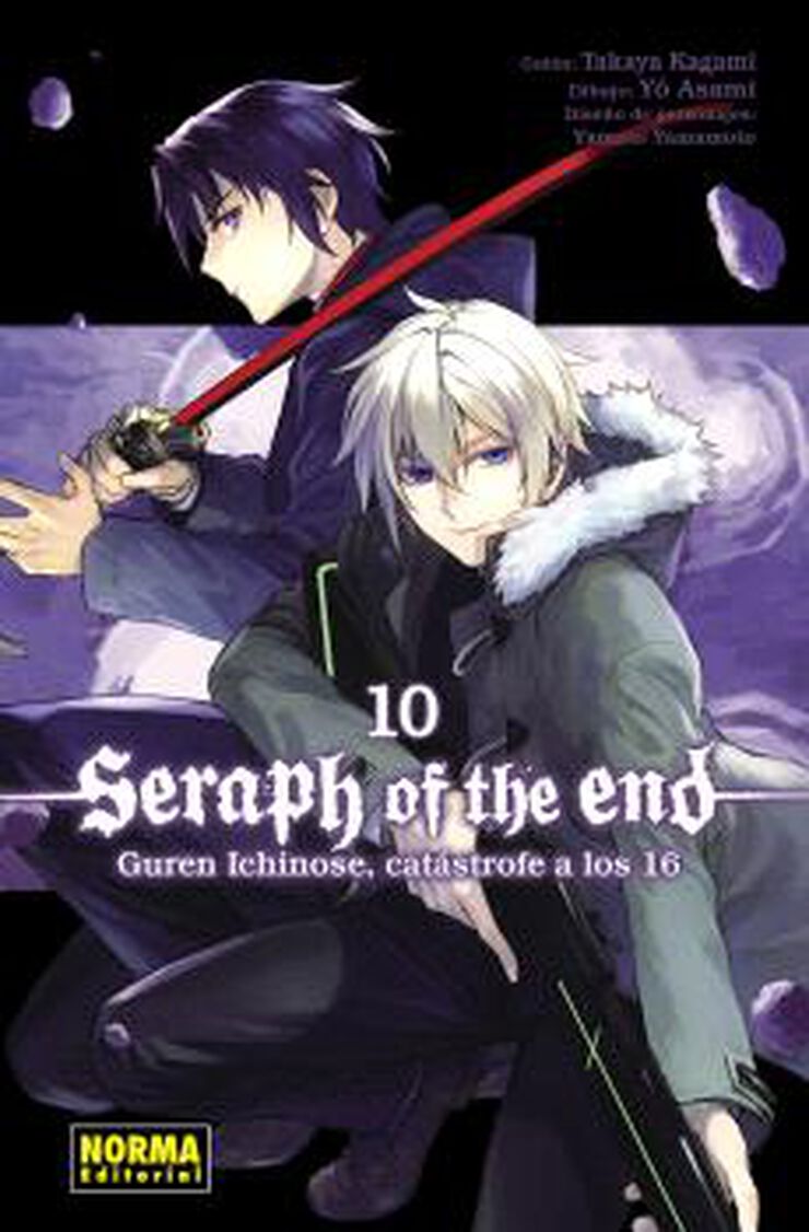 Seraph of the end 10: guren ichinose, catástrofe a los 16