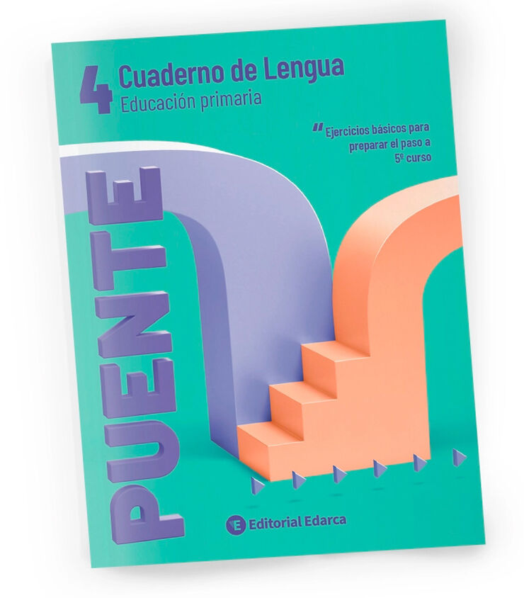 Cuaderno de lengua Puente 4º  primaria