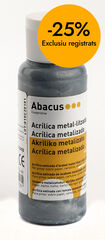Pintura acr&iacute;lica Abacus 80ml plata
