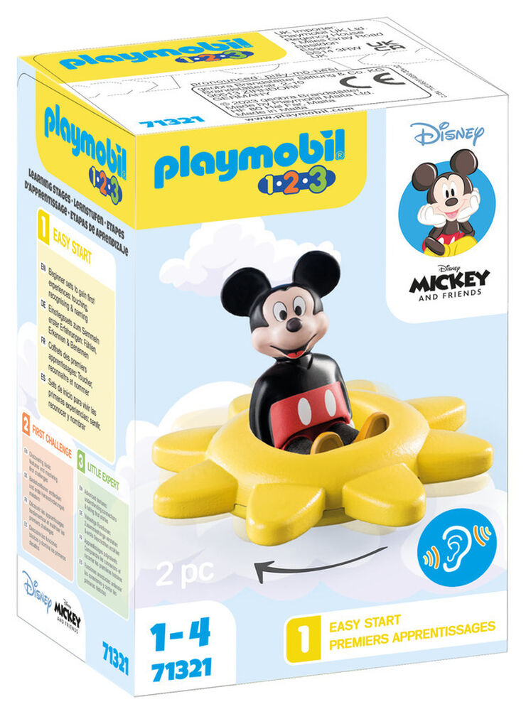 Playmobil 123 Mickey y Minnie Sol Giratorio71321