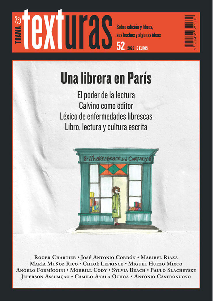 Texturas 52: Una librera en París