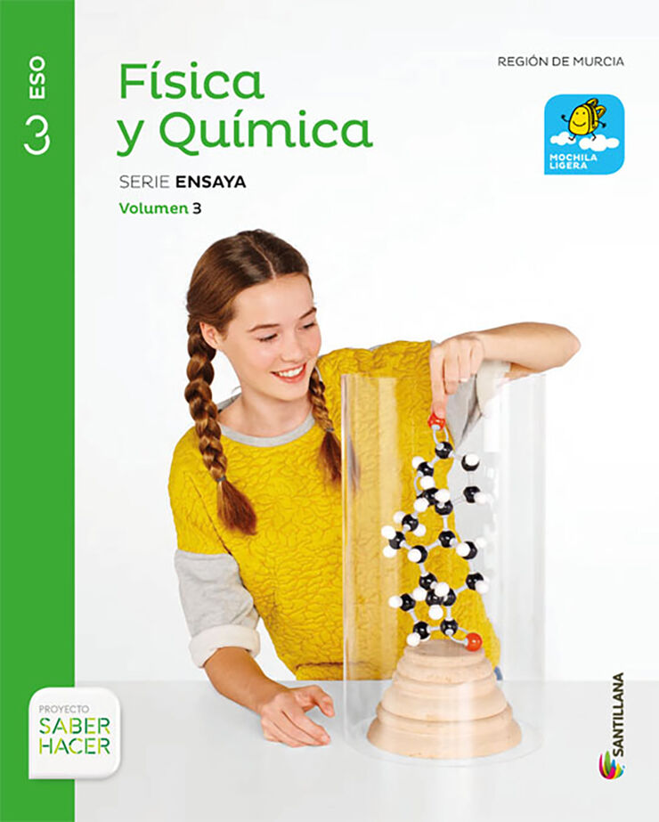 Física y Química 3 Mochila Lige.