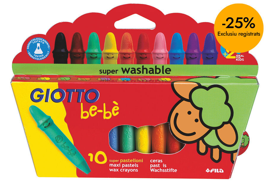 Ceres Giotto Be-b&egrave; 10 colors + maquineta 10u