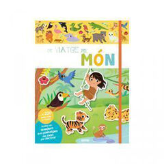 El meu primer llibre d'adhesius, de viatge pel m&oacute;n