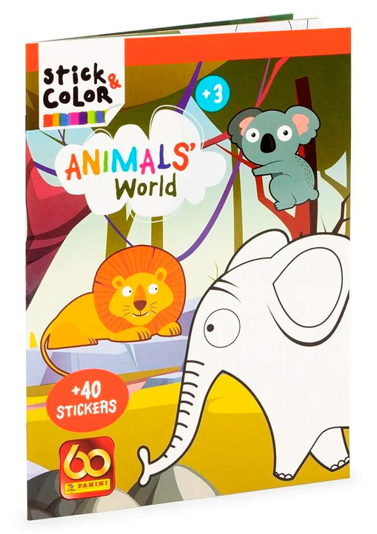 Animal's World. Stick&Color