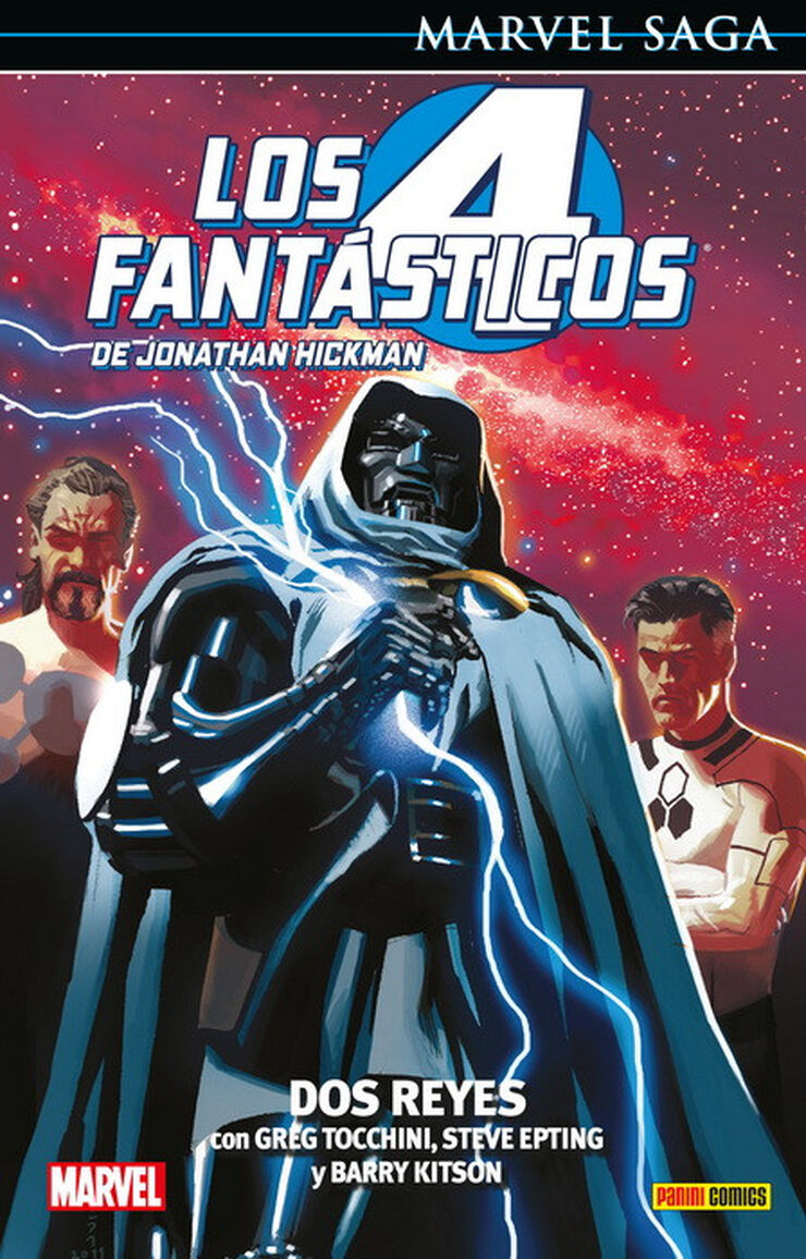 Marvel saga los 4 fantásticos de jonathan hickman. dos reyes